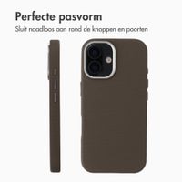 Accezz Mesh Backcover met MagSafe Apple iPhone 16 - Bruin