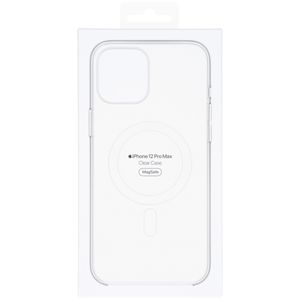 Apple Clearcase MagSafe iPhone 12 Pro Max - Transparant