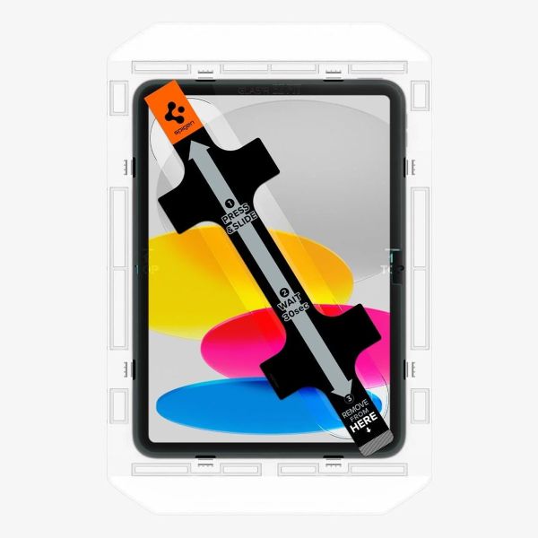 Spigen GLAStR EZ Fit Screenprotector + Applicator iPad 10 (2022) 10.9 inch