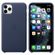 Apple Leather Backcover iPhone 11 Pro Max - Midnight Blue