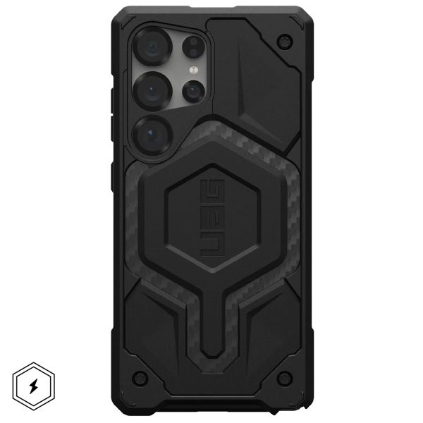 UAG Monarch Pro Backcover Samsung Galaxy S25 Ultra - Carbon Fiber