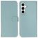 Selencia Echt Lederen Bookcase Samsung Galaxy A55 - Air Blue