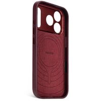 Decoded Leather Backcover MagSafe Apple iPhone 17 Pro - Burgundy