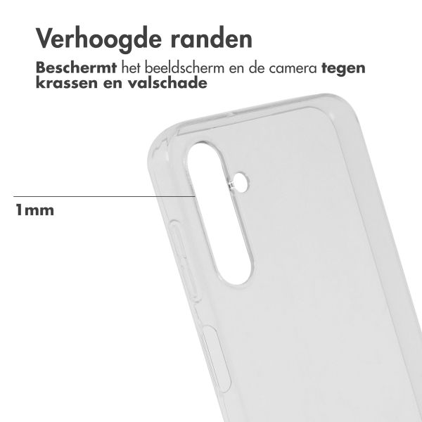 Accezz 100% Recycled Clear Backcover Samsung Galaxy A25 (5G) - Transparant