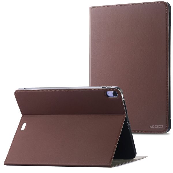 Accezz Classic Tablet Case iPad Air 11 inch (2025) M3 / (2024) M2 / Air 5 (2022) / Air 4 (2020) - Bruin