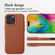 Accezz MagSafe Leather Backcover iPhone 16 Pro Max - Sienna Brown