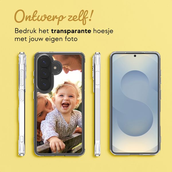 Ontwerp je eigen MagSafe Clear Case Samsung Galaxy S26 - Transparant