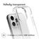 Accezz Xtreme Impact Backcover iPhone 14 Pro Max - Transparant