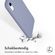 Accezz Liquid Silicone Backcover iPhone Xr - Lavender Gray