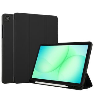 Accezz Smart Silicone Bookcase Samsung Galaxy Tab A11 Plus / A9 Plus - Zwart