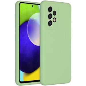 Accezz Liquid Silicone Backcover Samsung Galaxy A53 - Groen