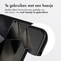 Accezz Gehard Glas Privacy Screenprotector + Applicator Samsung Galaxy S24 Ultra