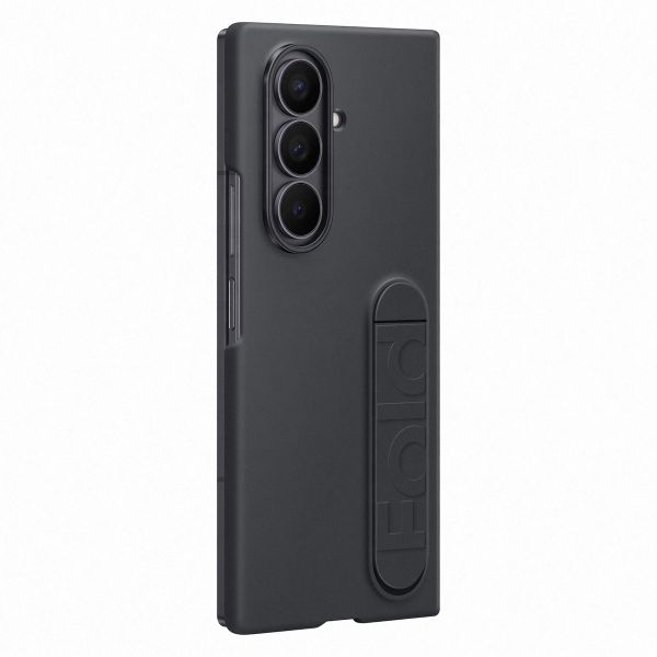 Samsung Silicone Case met stand Samsung Galaxy Z Fold 7 - Black