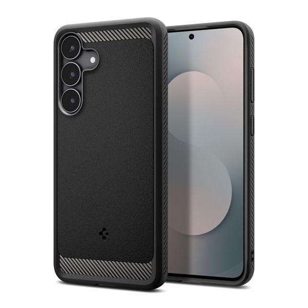 Spigen Rugged Armor Backcover Samsung Galaxy S25 FE - Matte Black