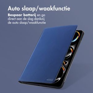 Accezz Classic Tablet Case iPad Pro 13 (2024) M4 - Donkerblauw