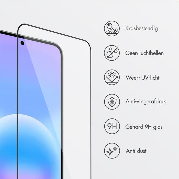 Accezz Gehard Glas Screenprotector met Applicator - 2-pack Samsung Galaxy A57 (5G)