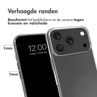 Accezz Clear Backcover Apple iPhone 18 Pro / 17 Pro - Transparant