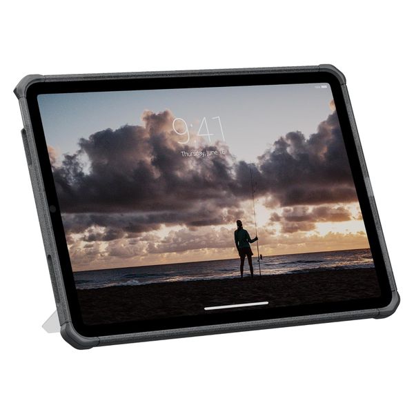 UAG Scout Plus Backcover met stand Apple iPad Air 11 inch (2026) M4 / (2025) M3 / (2024) M2 - Ash