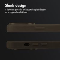Accezz Vintage Leather MagSafe Backcover Apple iPhone 16 Pro Max - Rustic Brown