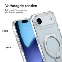 Accezz Ring Stand Backcover met MagSafe Apple iPhone 17 Air - Transparant