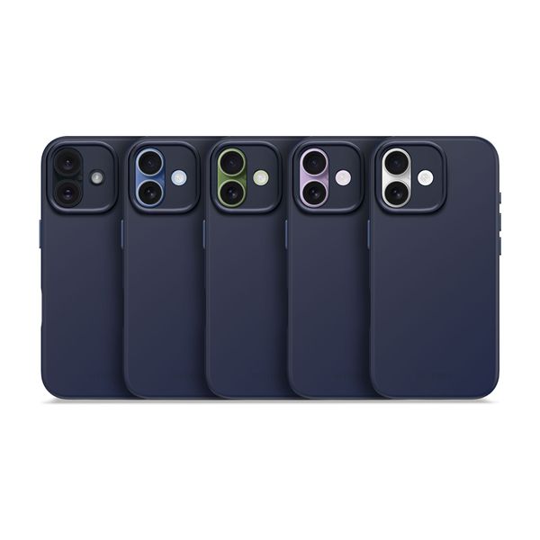 Decoded Silicone Backcover MagSafe Apple iPhone 17 - True Navy