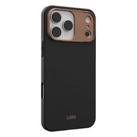 UAG Fibr Armr Kevlar Backcover met MagSafe Apple iPhone 17 Pro - Graphite / Bronze