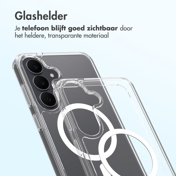 Accezz Xtreme Impact Backcover met MagSafe Samsung Galaxy S26 FE - Transparant