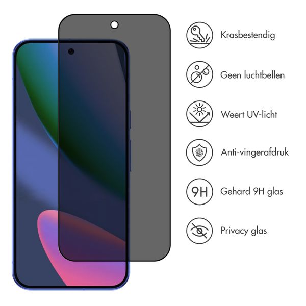 Accezz Gehard Glas Privacy Screenprotector Google Pixel 11