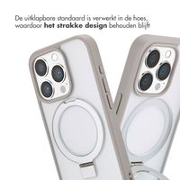 Accezz Ring Stand Backcover met MagSafe Apple iPhone 15 Pro - Grey