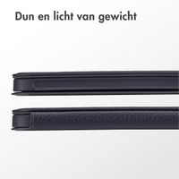 Accezz Trifold Bookcase iPad Mini 7 (2024) / iPad Mini 6 (2021) - Donkerblauw
