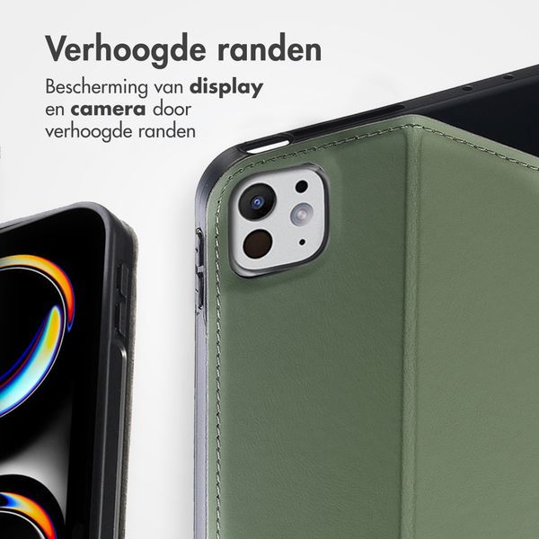 Accezz Classic Tablet Case Apple iPad Pro 11 (2025) M5 / (2024) M4 - Groen