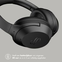 Selencia Urban Play Draadloze Koptelefoon - Active Noise Cancelling - Met Opbergcase - Midnight Black