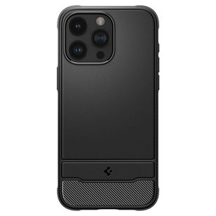 Spigen Rugged Armor Backcover MagSafe Apple iPhone 15 Pro Max - Zwart