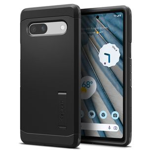 Spigen Tough Armor Backcover Google Pixel 7a - Zwart