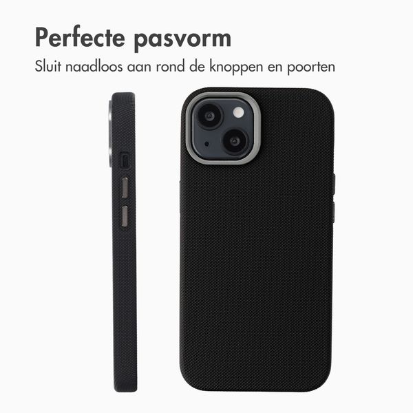 Accezz Mesh Backcover met MagSafe Apple iPhone 15 - Zwart