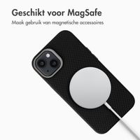 Accezz Mesh Backcover met MagSafe Apple iPhone 14 / 13 - Zwart
