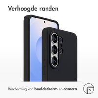 Accezz Liquid Silicone Backcover met MagSafe Samsung Galaxy S26 Ultra - Zwart