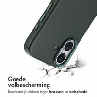 Accezz MagSafe Leather Backcover Apple iPhone 17 - Cedar Green