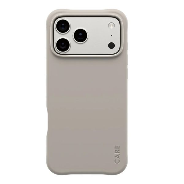 CARE by PanzerGlass Fashionable Case Samba met MagSafe Apple iPhone 17 Pro Max - Vanilla Beige