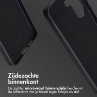 Accezz MagSafe Leather Backcover Samsung Galaxy S26 - Onyx Black