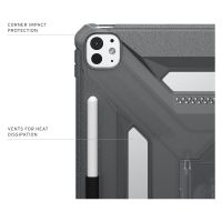UAG Scout Plus Backcover met stand Apple iPad Pro 13 (2025) M5 / (2024) M4 - Ash