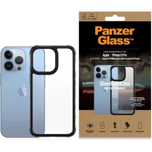 PanzerGlass SilverBullet ClearCase iPhone 13 Pro - Zwart