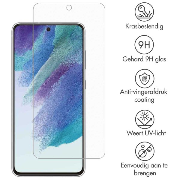 Accezz Gehard Glas Screenprotector 2-pack Samsung Galaxy S21 FE