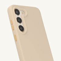 Selencia Rivièra MagSafe Backcover met afneembare haakjes Samsung Galaxy S23 - Milky Latte