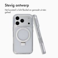 Accezz Ring Stand Backcover met MagSafe Apple iPhone 18 Pro / 17 Pro - Transparant