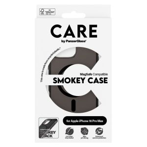 CARE by PanzerGlass Smokey Urban Combat Case MagSafe iPhone 16 Pro Max - Zwart