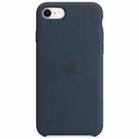 Apple Silicone Backcover Apple iPhone SE (2022 / 2020) / 8 / 7 - Abyss Blue