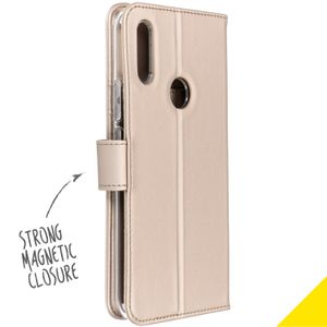 Accezz Wallet Softcase Bookcase Huawei P Smart Z - Goud