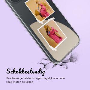 Gepersonaliseerd hoesje met filmrol N°2 iPhone 14 - Transparant