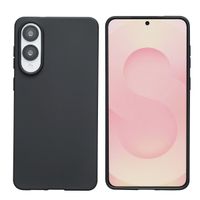 Accezz Color Backcover Samsung Galaxy S25 Edge - Zwart